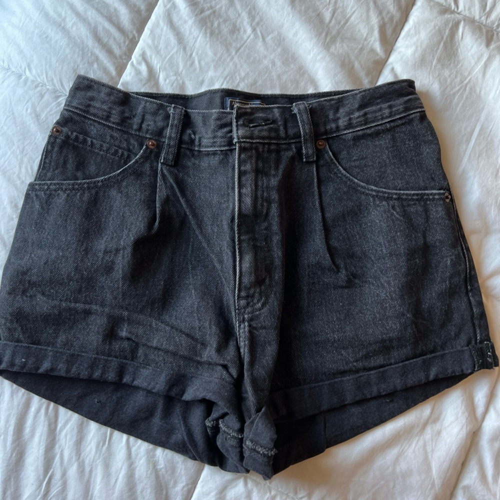 High Rise Abercrombie Jean shorts